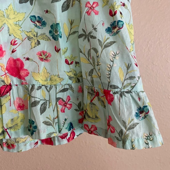 Girls Floral Print Blouse - Picture 7 of 10